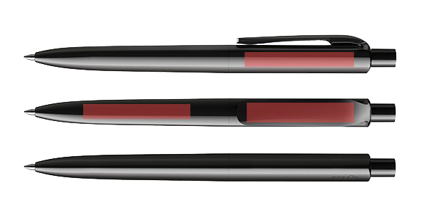 prodir DS8 poliert Kugelschreiber Druckflächen