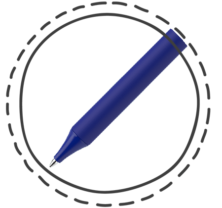 Schneider Essential Softtouch Kugelschreiber Blau Spitze