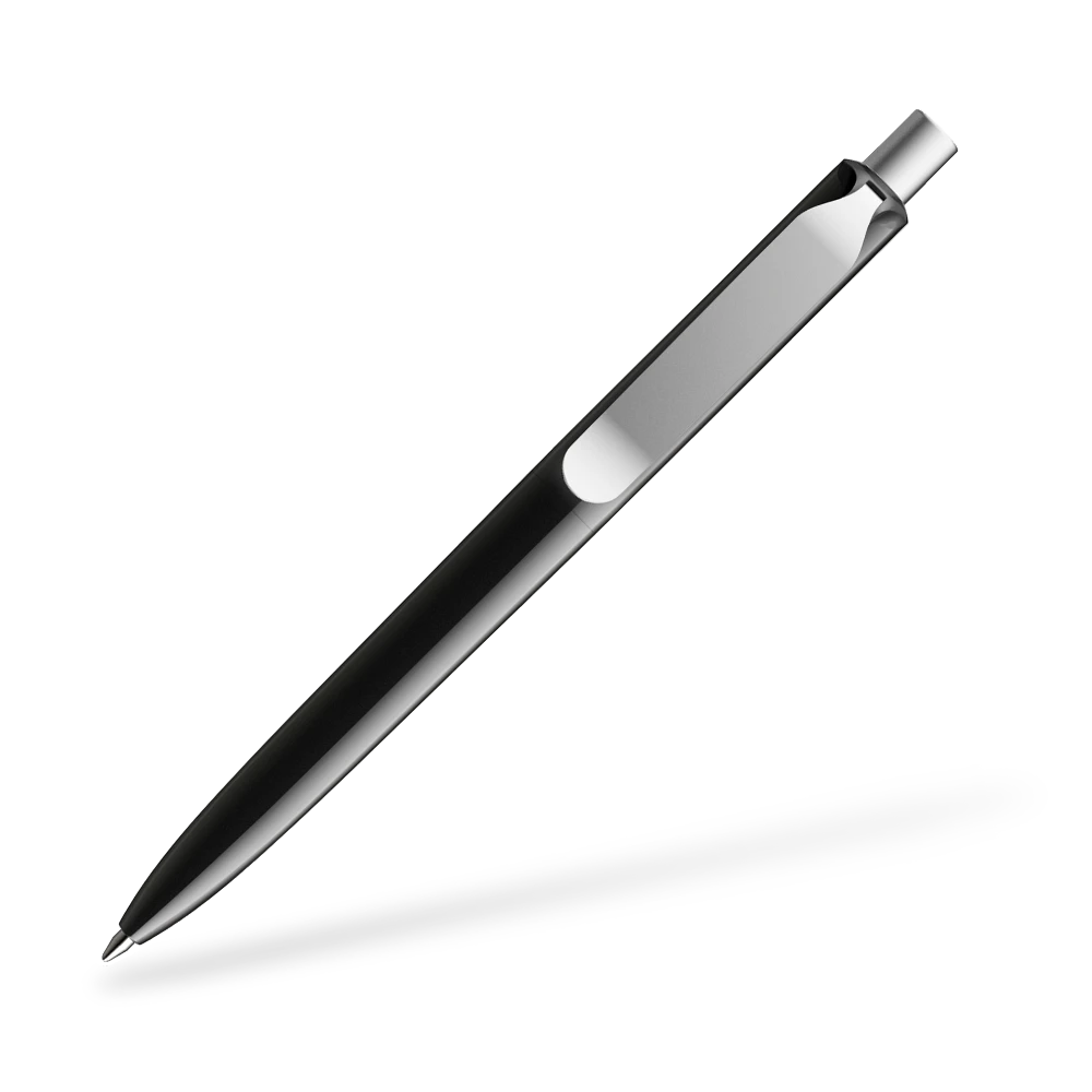 DS8 Poliert Metallclip Clipansicht Schwarz P75