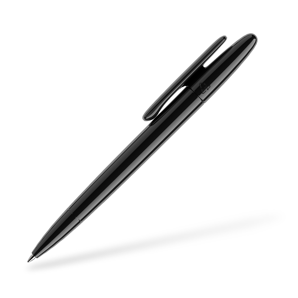 prodir DS5 poliert Kugelschreiber Seitenansicht prodir DS5 poliert Kugelschreiber Seitenansicht Schwarz P75