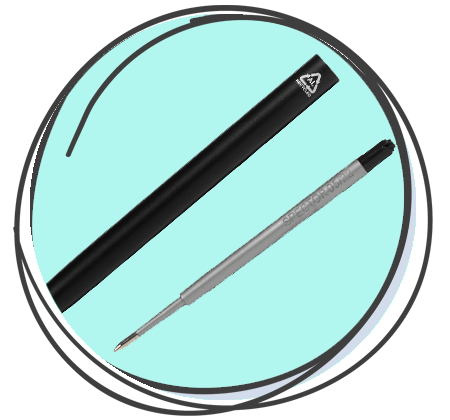 Goldstar Reborn MTR Kugelschreiber Gehäuse und Mine