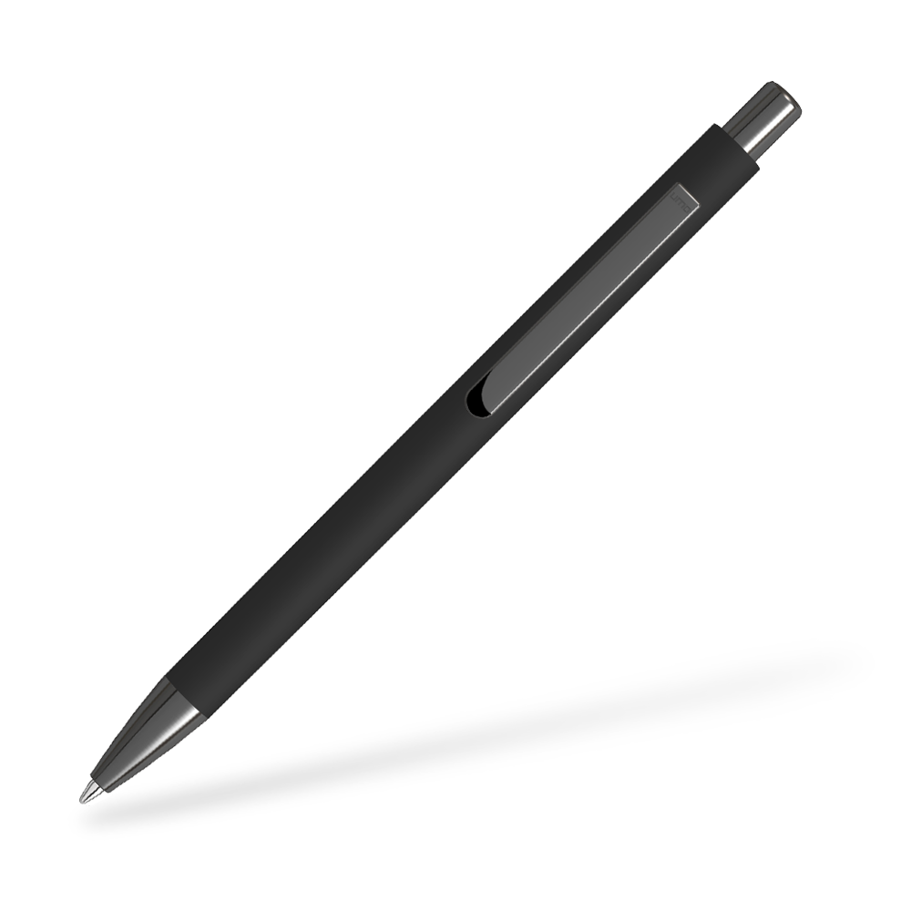 UMA Ellipse GUM 0-9450-GUM Kugelschreiber Clipansicht Schwarz