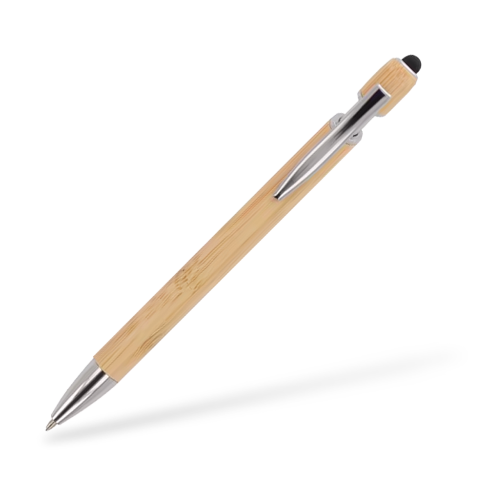 Goldstar Prince Bamboo MSZ Kugelschreiber Clipansicht