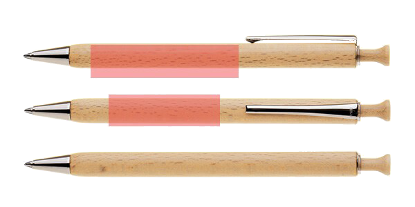 UMA Forest PEFC Kugelschreiber Druckbereiche