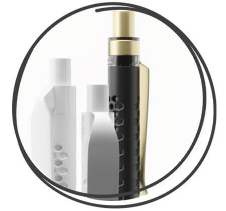 prodir QS40 Air Matt Metallclip Nahaufnahme