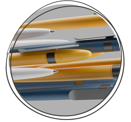 prodir DS5 Kugelschreiber Metallclip Farbwelten