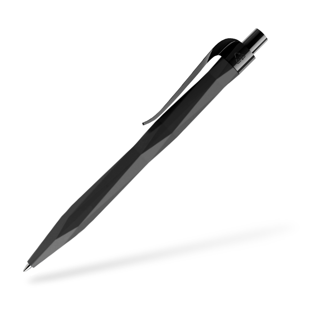 prodir QS20 Softtouch Kugelschreiber Seitenansicht Rot prodir QS20 Softtouch Kugelschreiber Seitenansicht Schwarz R75