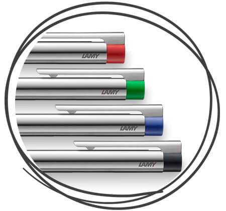 LAMY logo 205 matt Kugelschreiber Farben