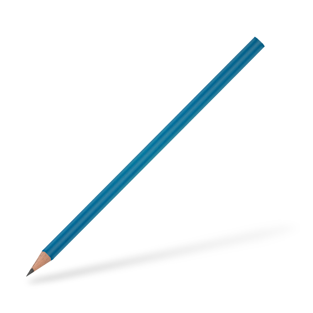 CSW Bleistifte 6-eckiger Bleistift glänzend Dunkelblau