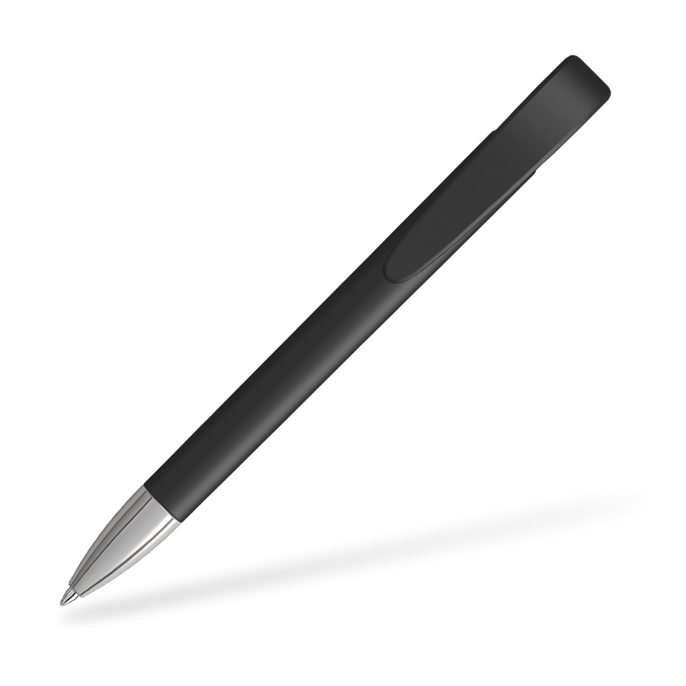 UMA YES F SI 0-0092-F-SI Kugelschreiber Clipansicht Schwarz