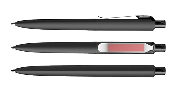 prodir DS8 Softtouch Metallclip Gravurbereiche