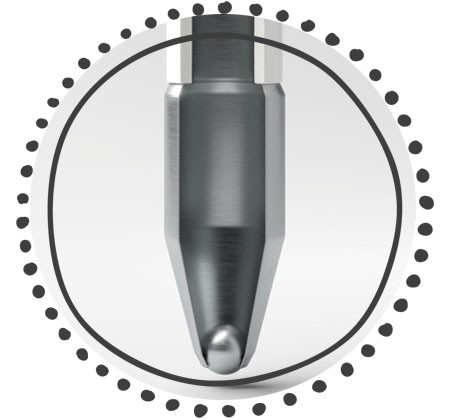 LAMY logo 205 matt Kugelschreiber Minenspitze