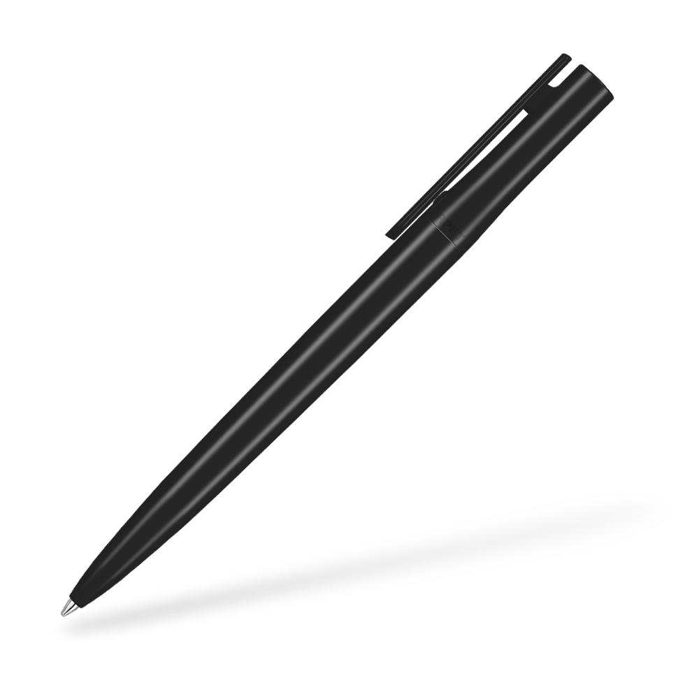 0-2240 PET PEN Switch Kugelschreiber Seitenansicht Schwarz