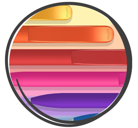 UMA SKY GUM-0-0125-GUM Kugelschreiber Farben