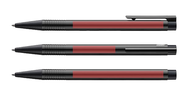 LAMY logo 208 black Kugelschreiber Gravurbereiche