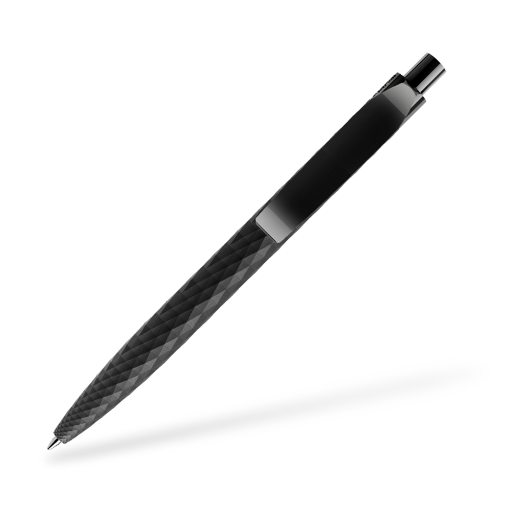 prodir QS01 matt Kugelschreiber Clipansicht Schwarz M75