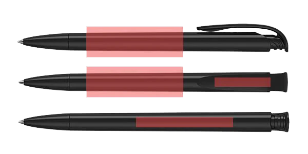 Klio-Eterna Jona Druckbereiche