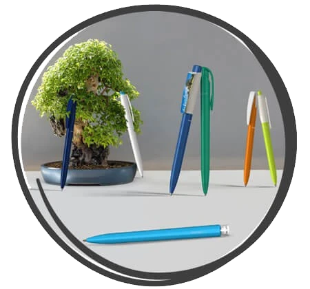 Klio-Eterna Kugelschreiber Übersicht Nachhaltigkeit