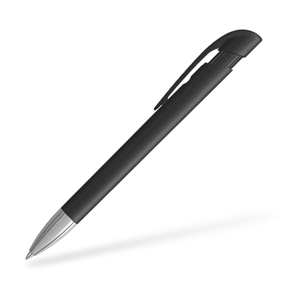 UMA YES F SI 0-0092-F-SI Kugelschreiber Seitenansicht Schwarz