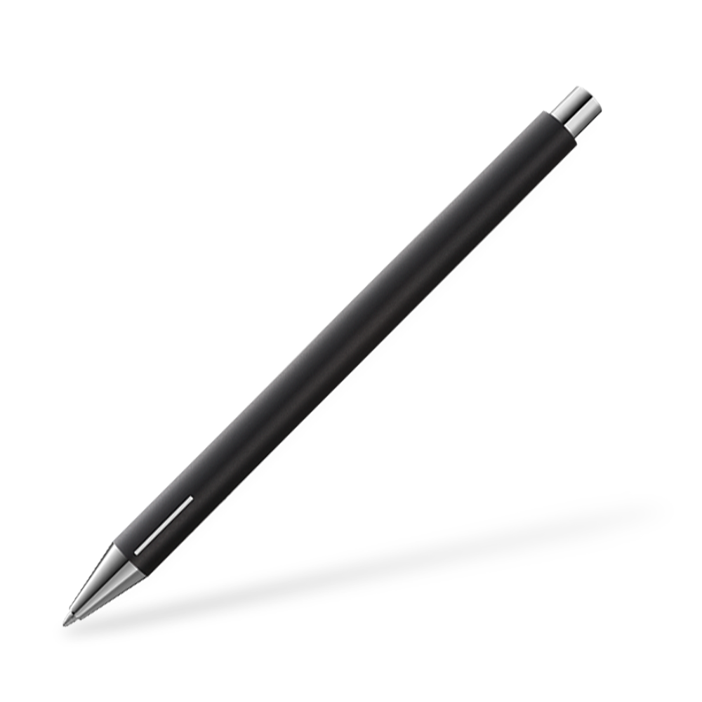 LAMY econ 240 Kugelschreiber Schwarz Frontansicht