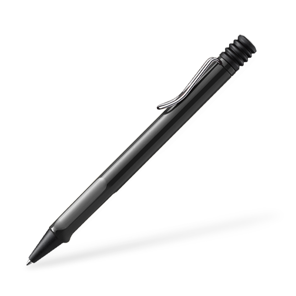 LAMY Safari 219 Kugelschreiber Seitenansicht Schwarz